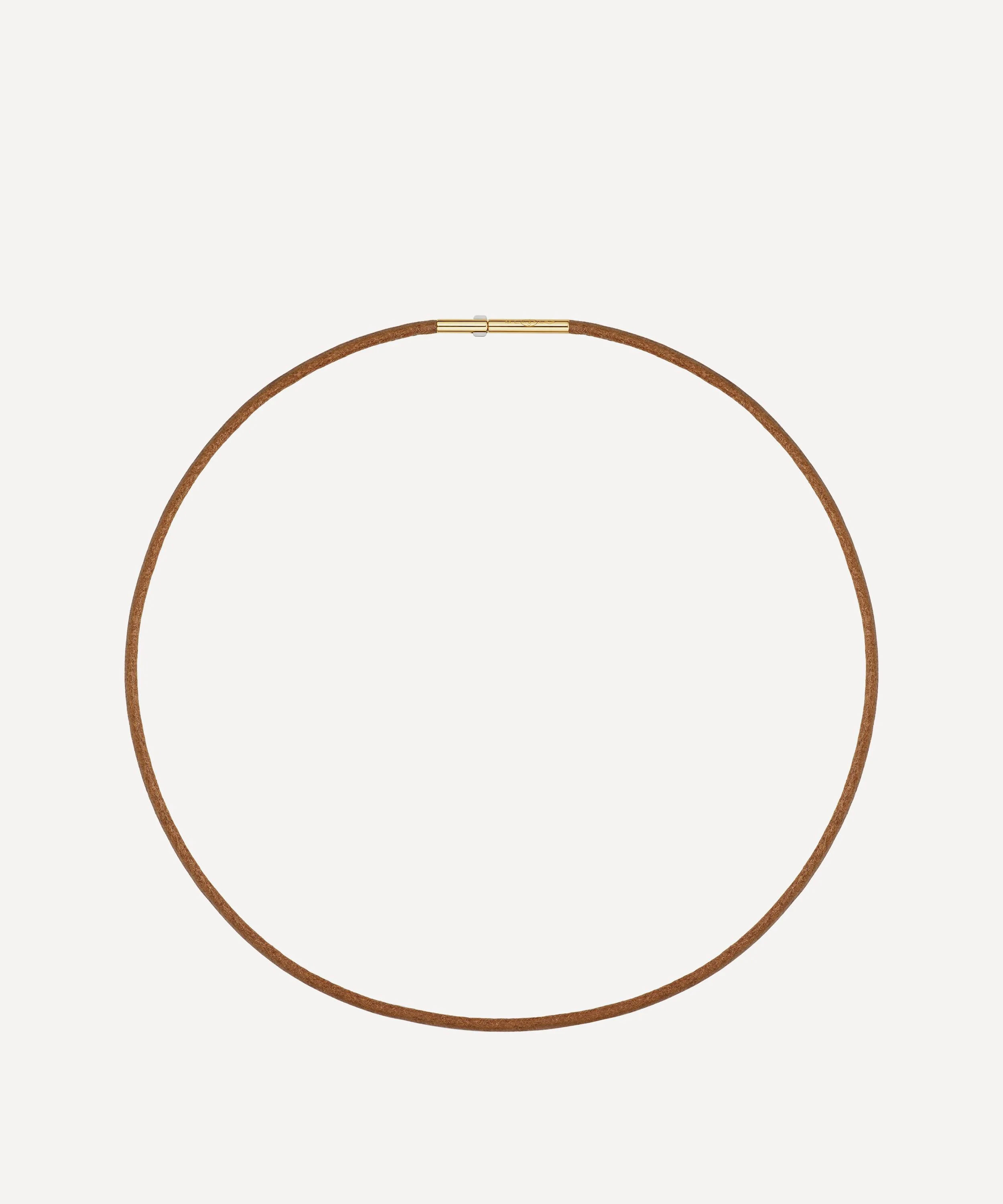 18ct Gold 51cm Natural Micro Lasso - 1