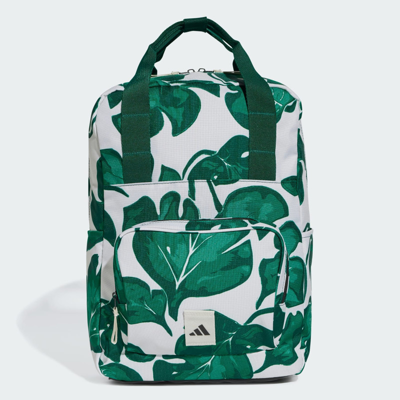 Leaf Print Backpack 1