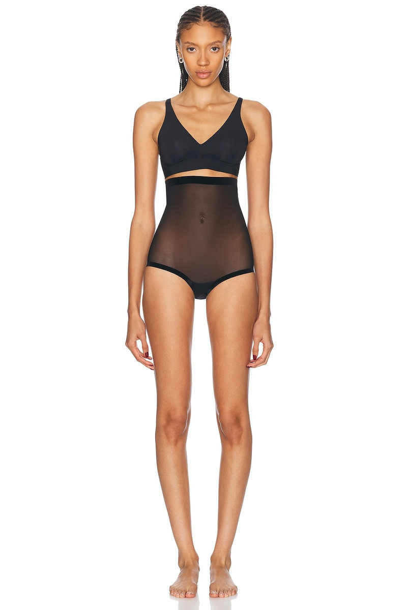 Wolford Tulle Control High Waisted Panty outlook