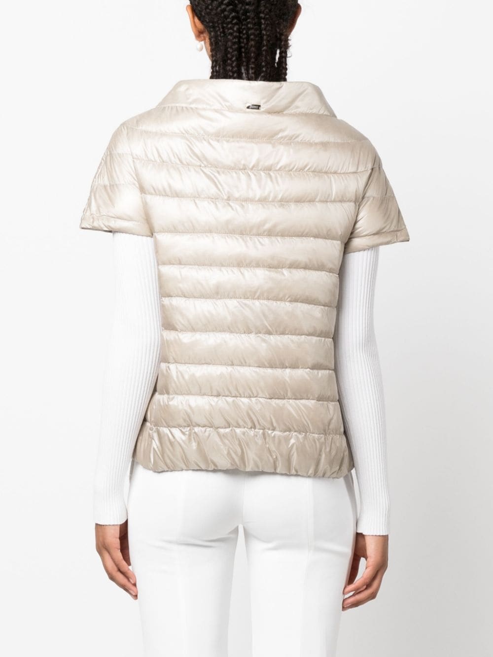 Margherita short-sleeve quilted jacket - 4