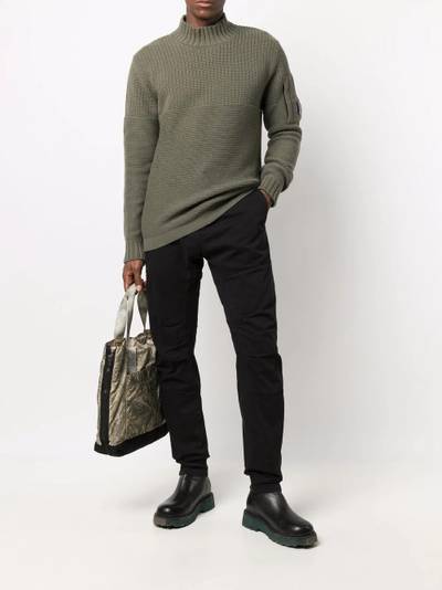 C.P. Company turtle neck ribbed jumper outlook