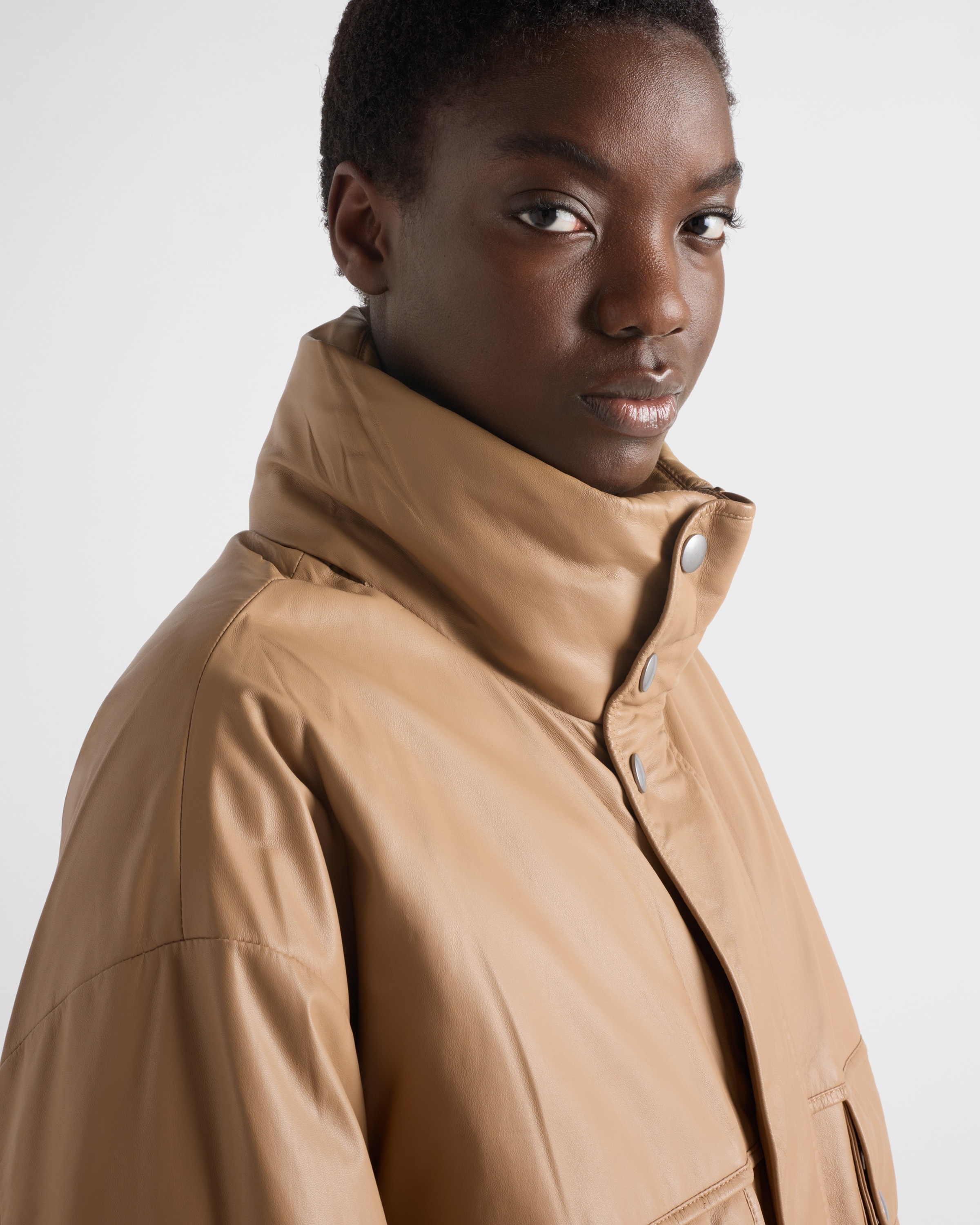Nappa leather coat - 3