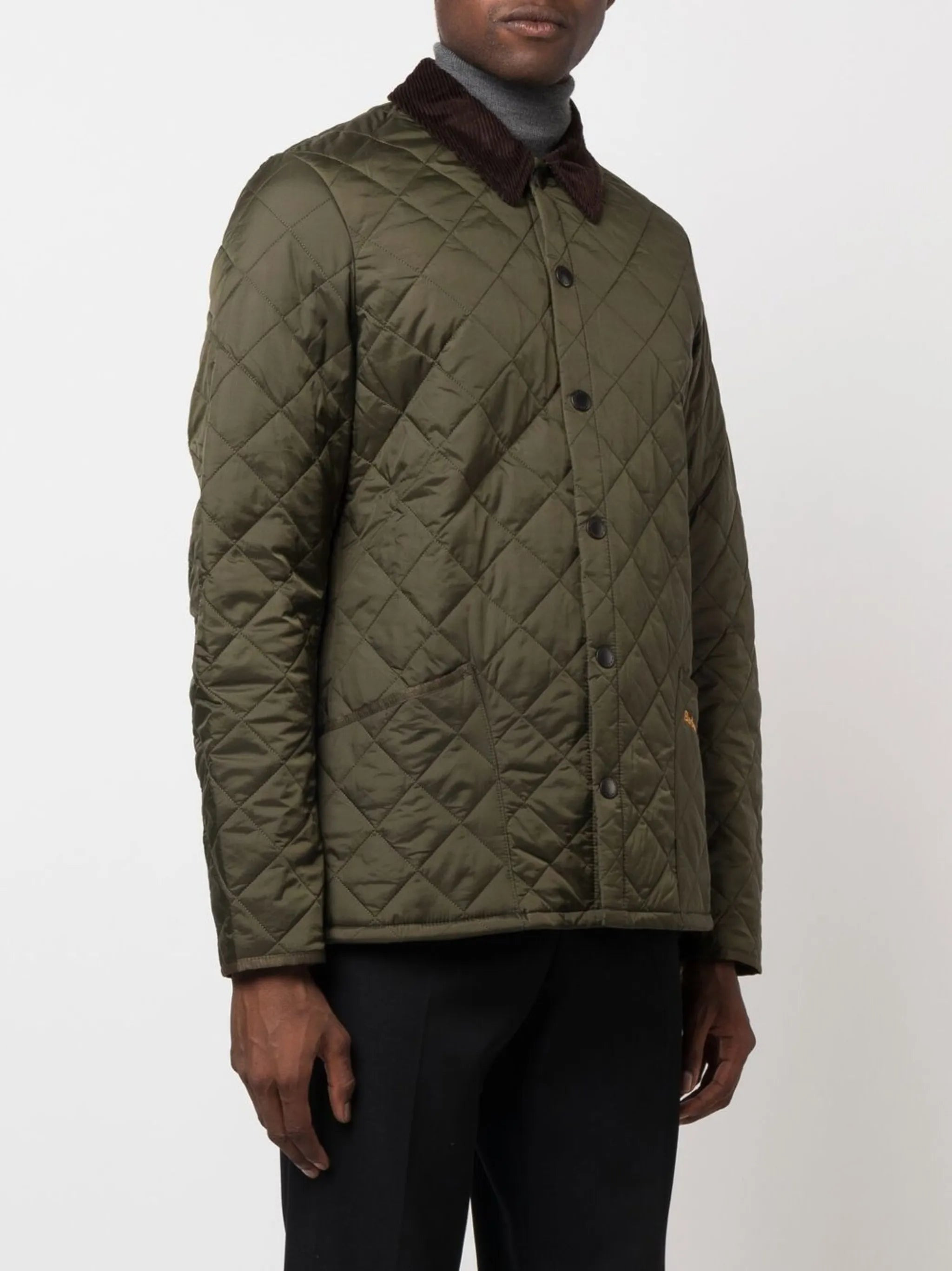 Barbour Quilted Shirt Jacket - 4