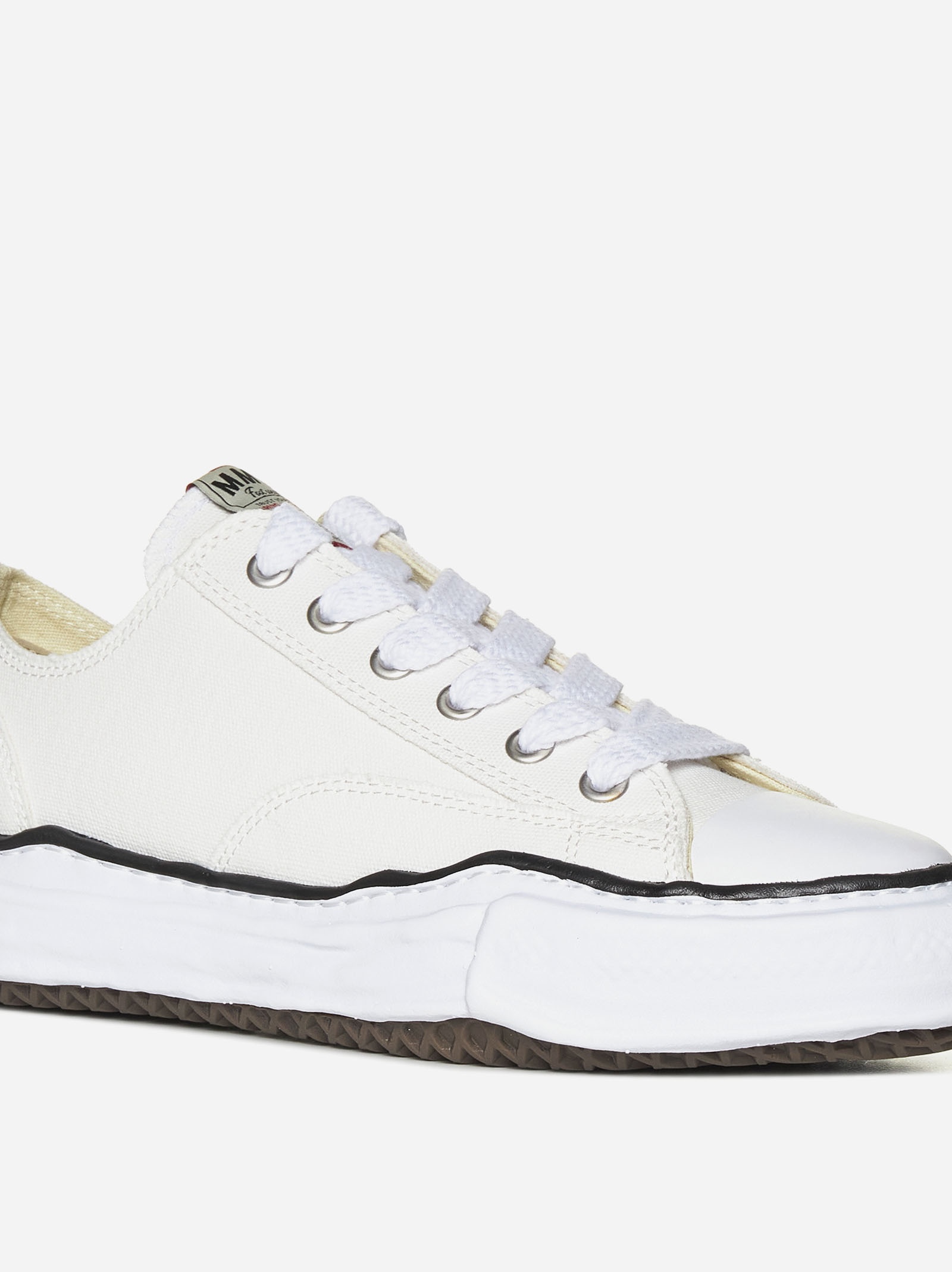 Peterson canvas low-top sneakers - 4