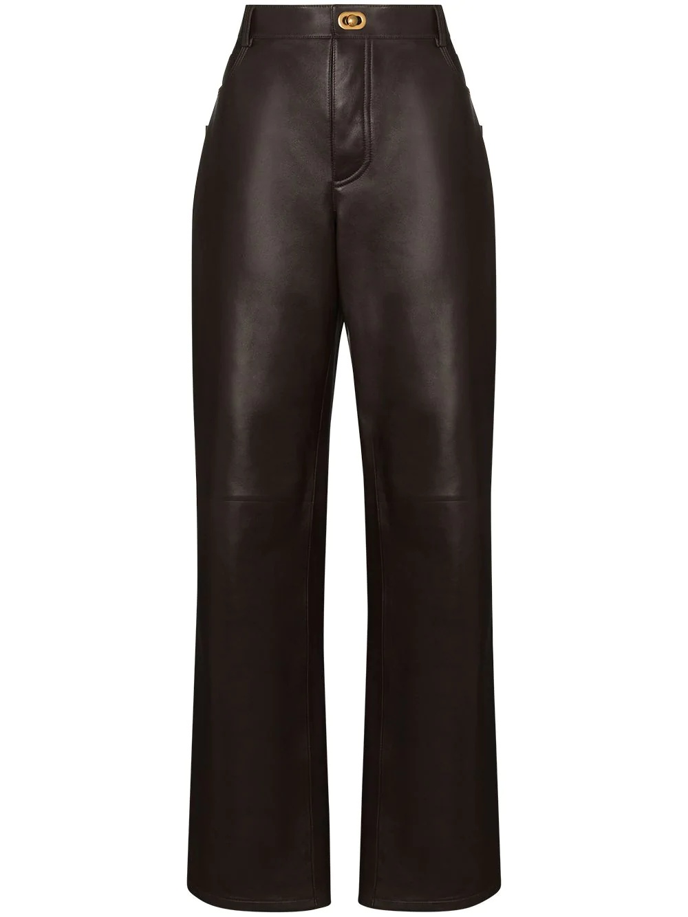 straight leg trousers - 1