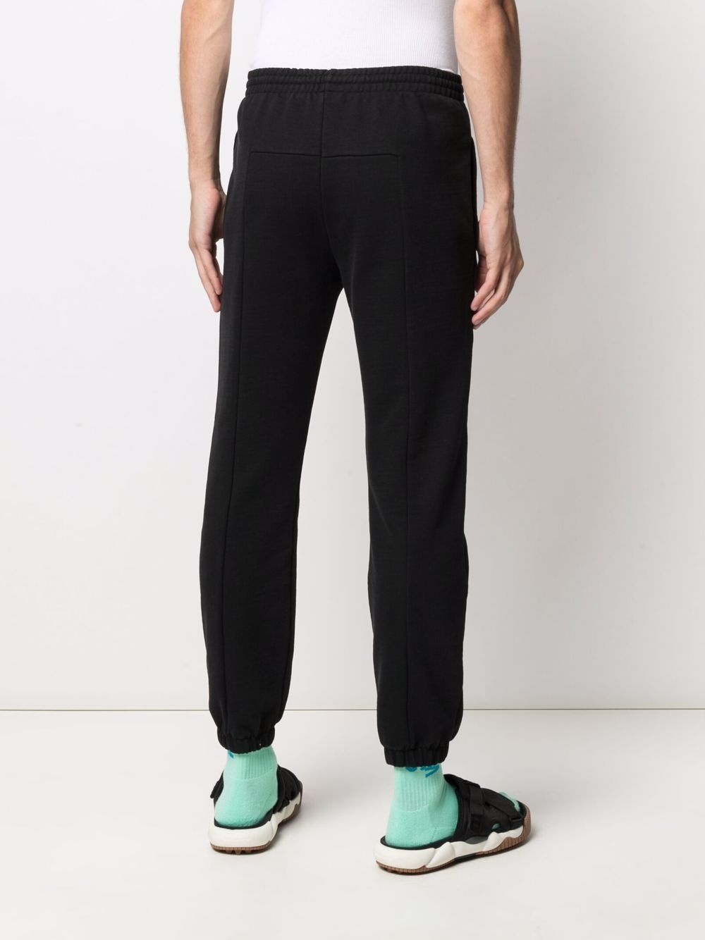 elasticated track pants - 5