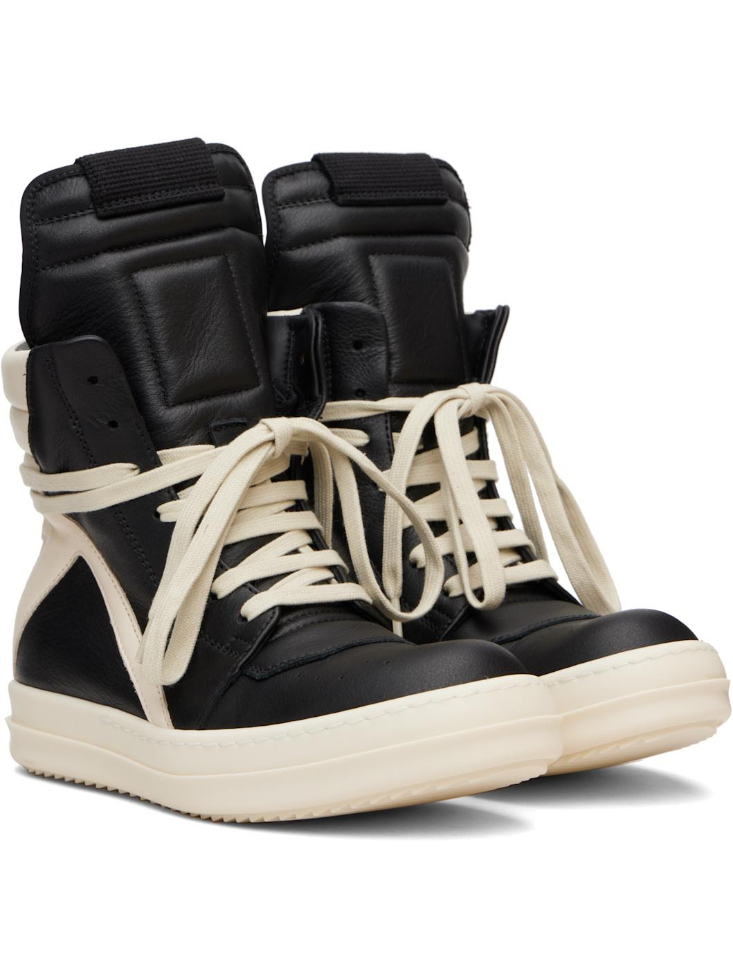 Black Concordians Geobasket Sneakers - 4