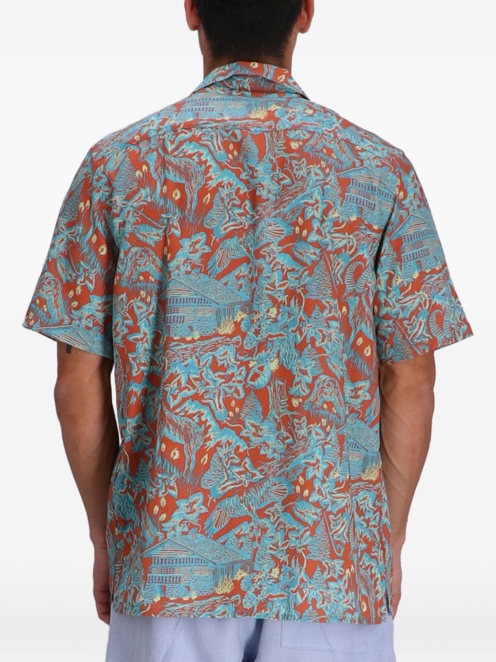 graphic-print shirt - 4