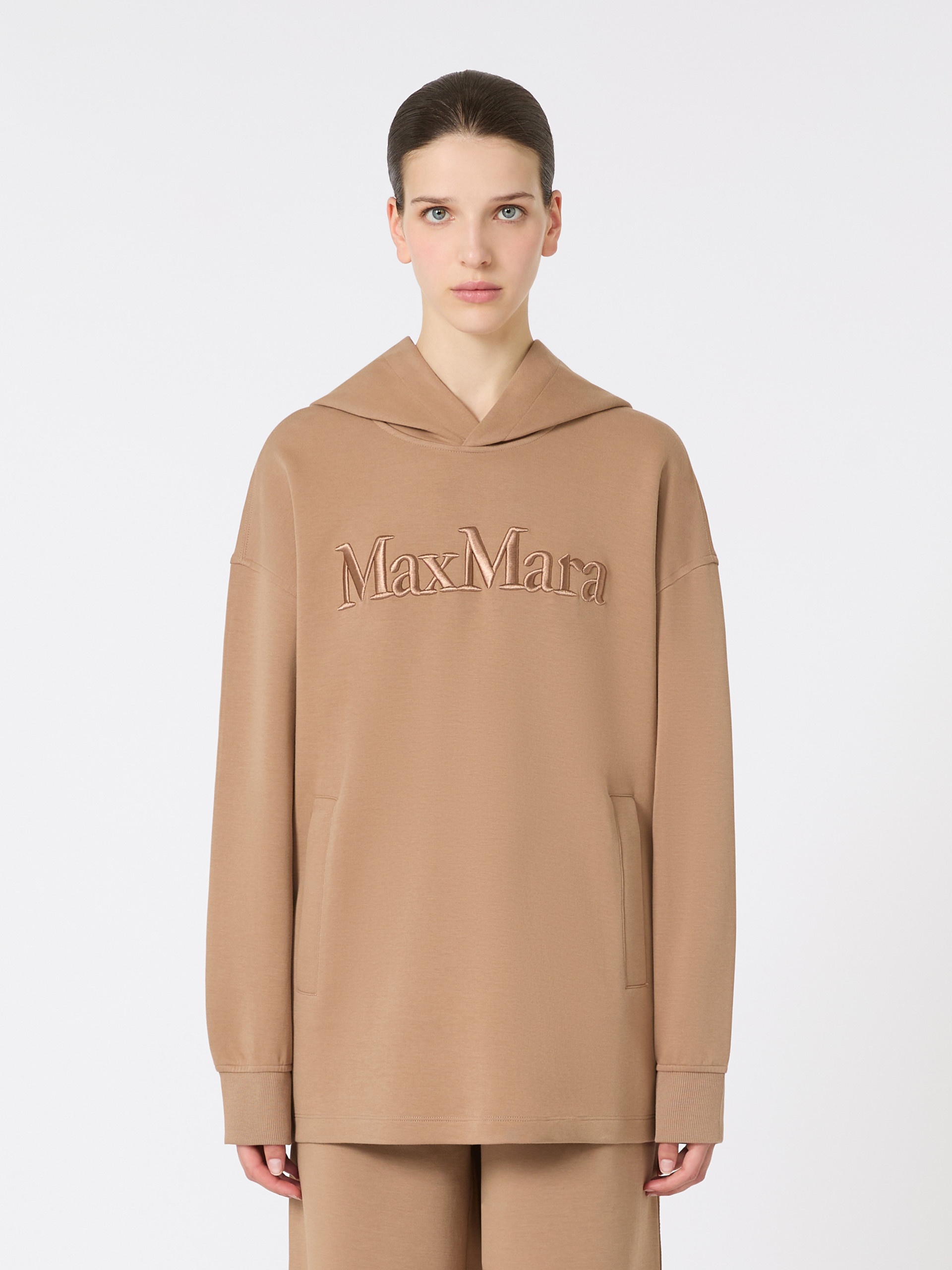 VISIERA Oversized cotton jersey sweatshirt - 3