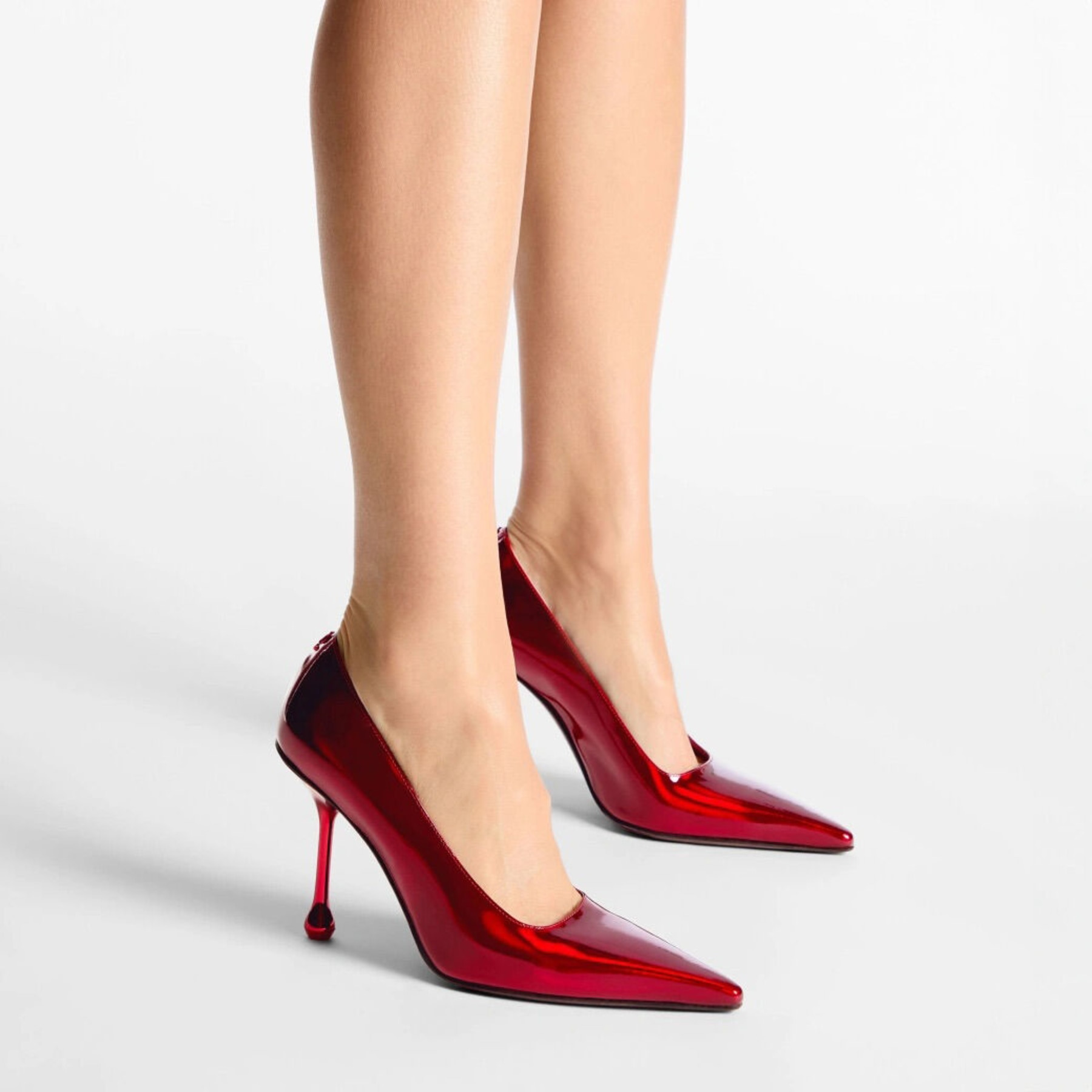 Ixia 95
Ruby Red Leather Pumps - 2