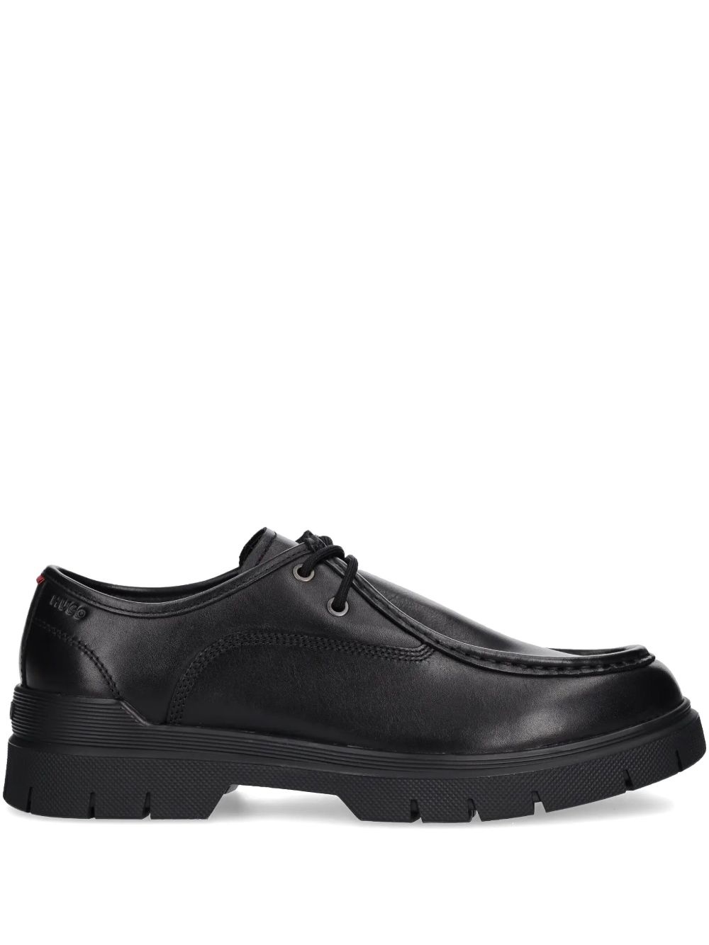 leather derby shoes - 1
