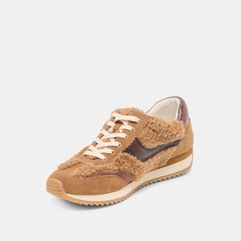 B.NTCD PLUSH SNEAKERS BROWN PLUSH 6
