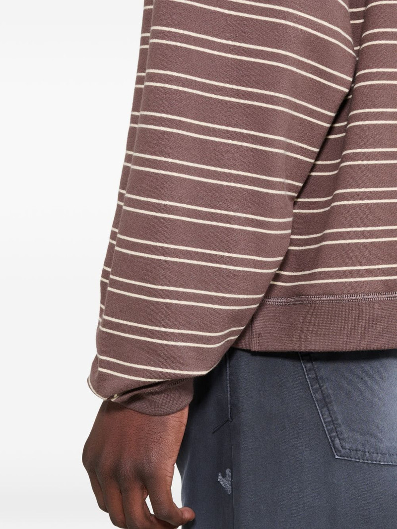 striped cotton sweatshirt 5
