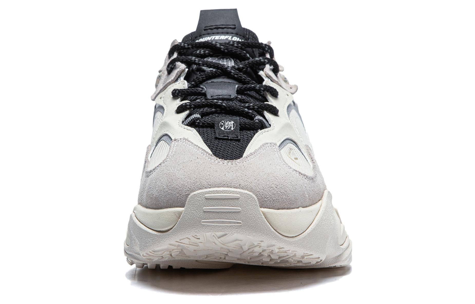 (WMNS) Li-Ning Counterflow Qianxingce 2 'White Silver Grey' AGLT168-2 - 5