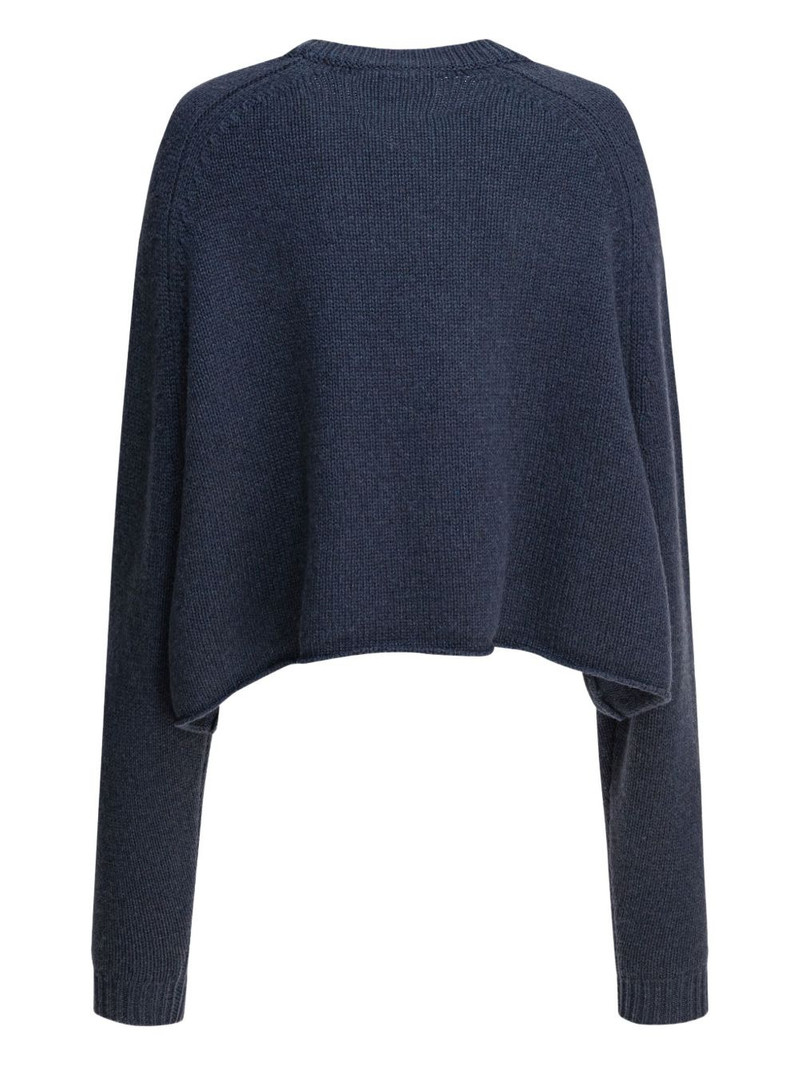 LISA YANG round-neck cashmere sweater outlook