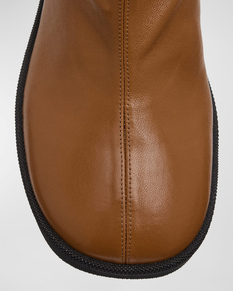 Stride Leather Lug-Sole Tall Boots 6