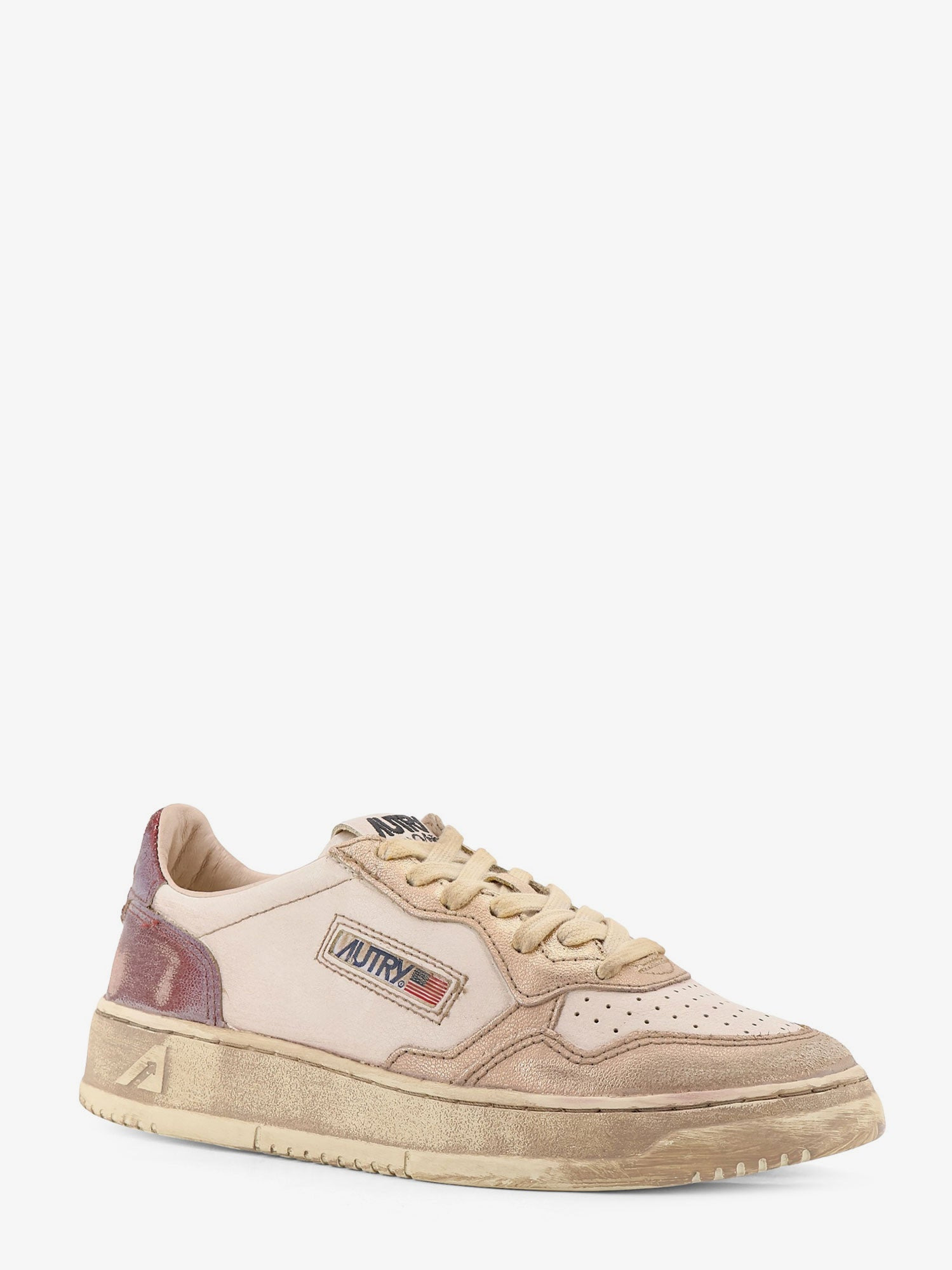 Super Vintage Low-Top Leather Sneakers - 2