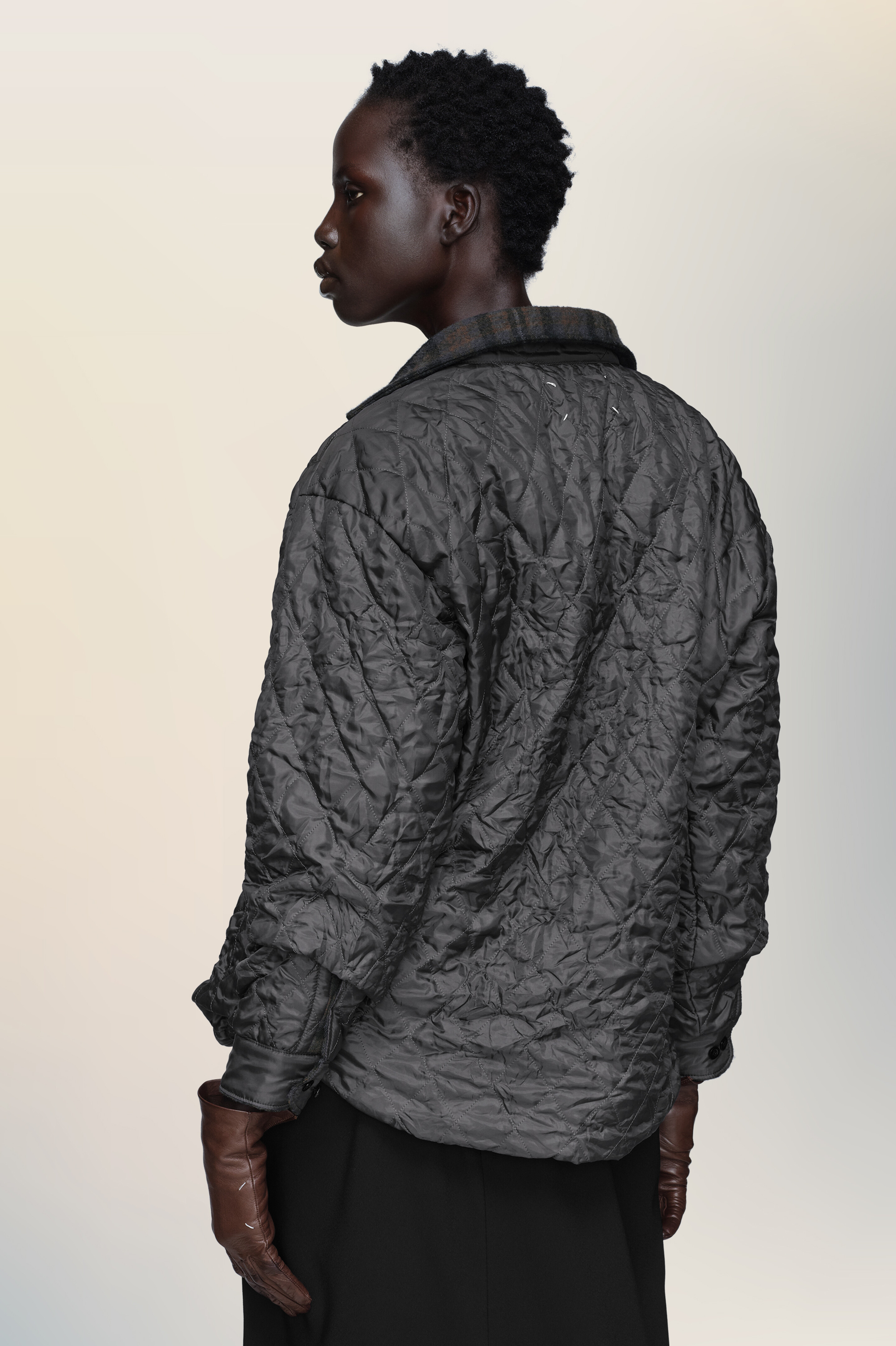 Quilted shirt-jacket - 5