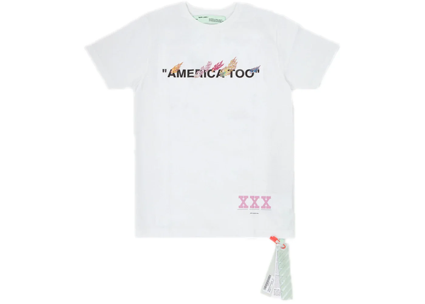 OFF-WHITE Murakami America Too Tee White - 1