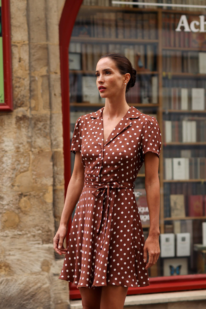 Gaâla Belle Polka-Dot Dress outlook