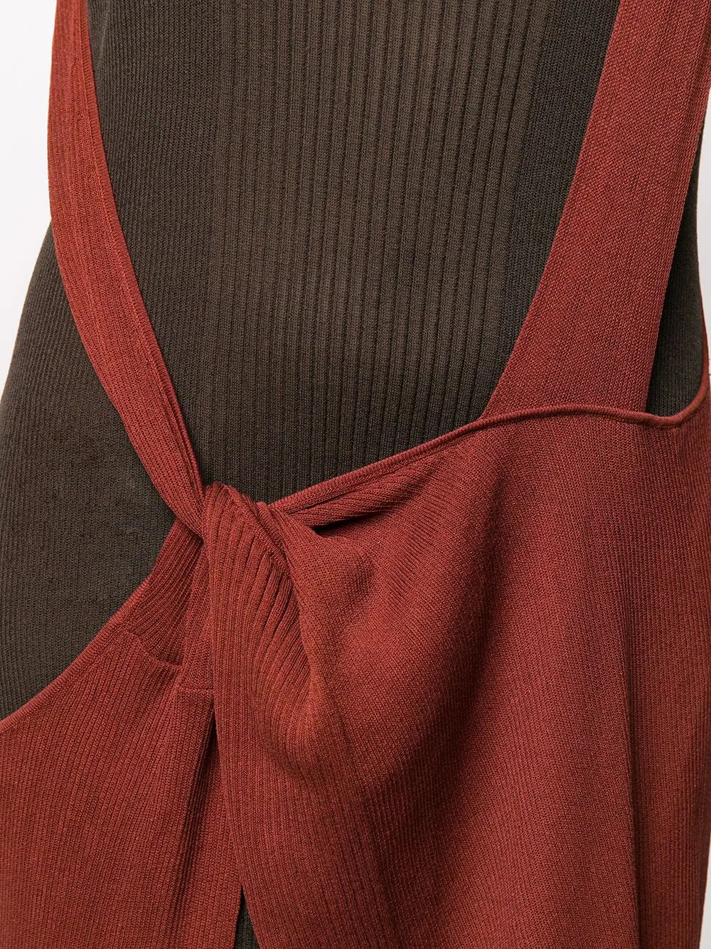 deconstructed knit dress - 5
