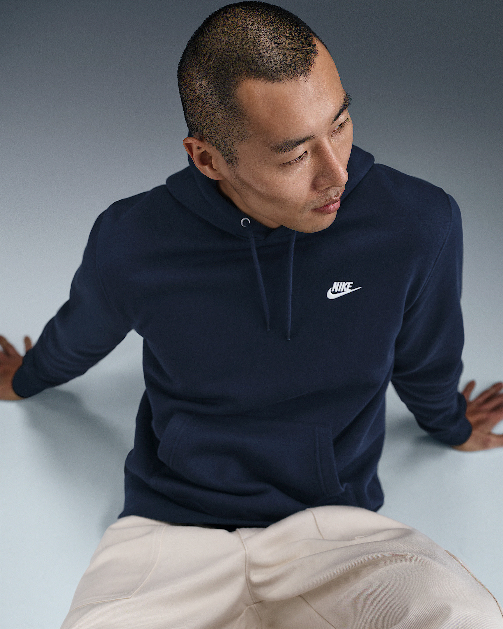 Nike Club Men's Pullover Fleece Hoodie - 3