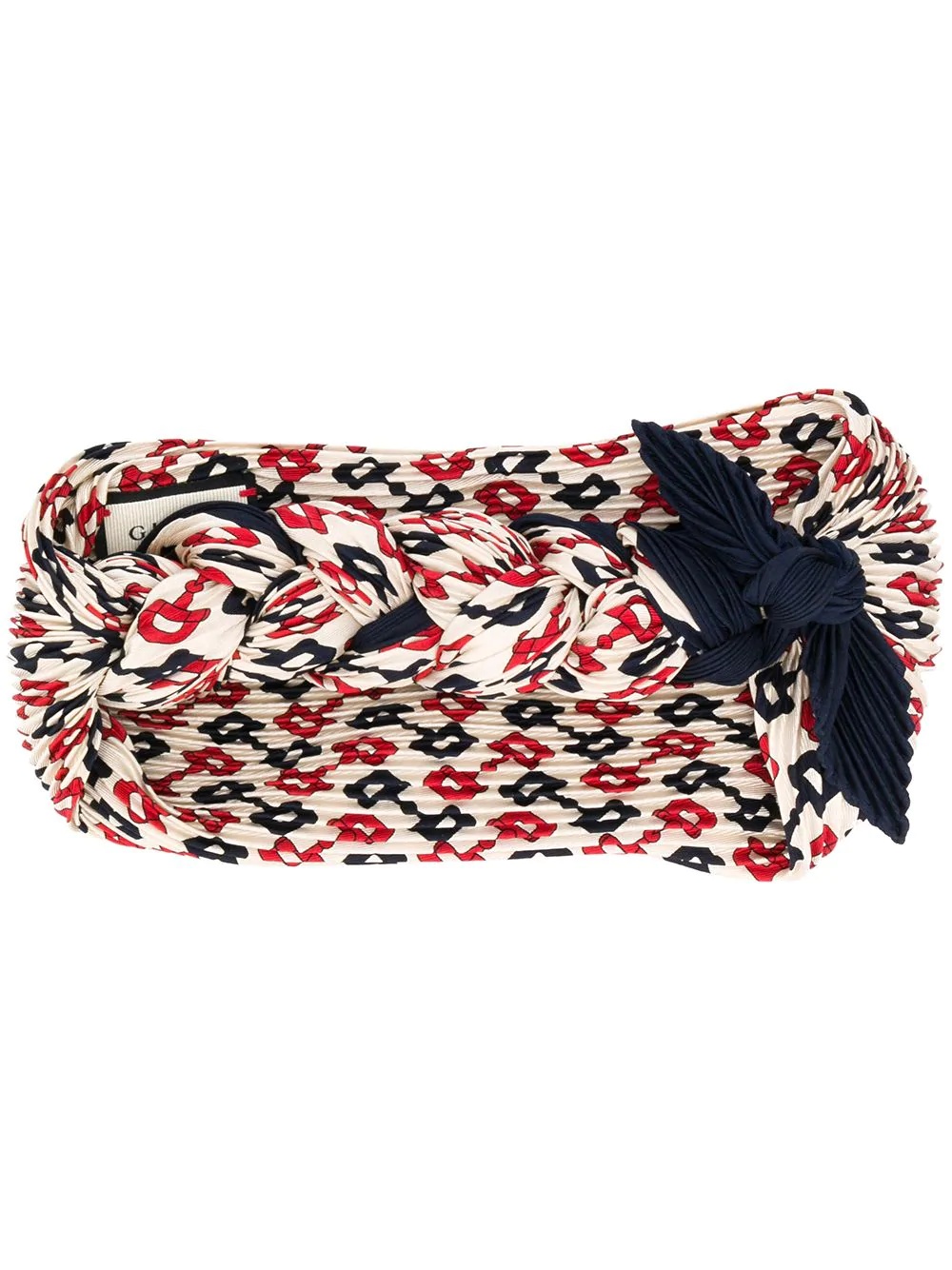 printed knotted headband - 1