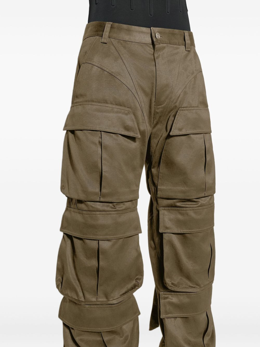 layered-pockets trousers - 5