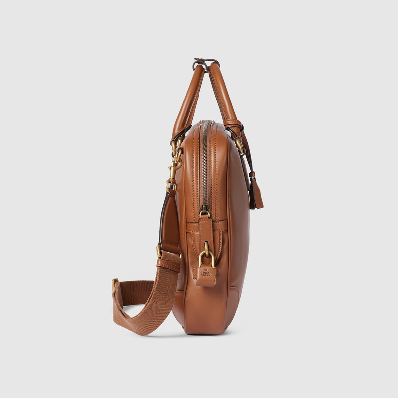 GG Emblem medium briefcase 7
