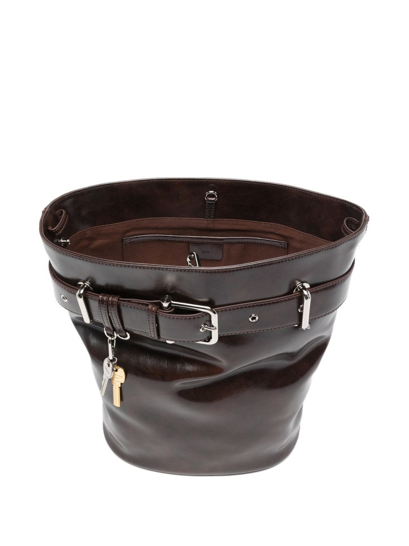 belted bucket bag 5
