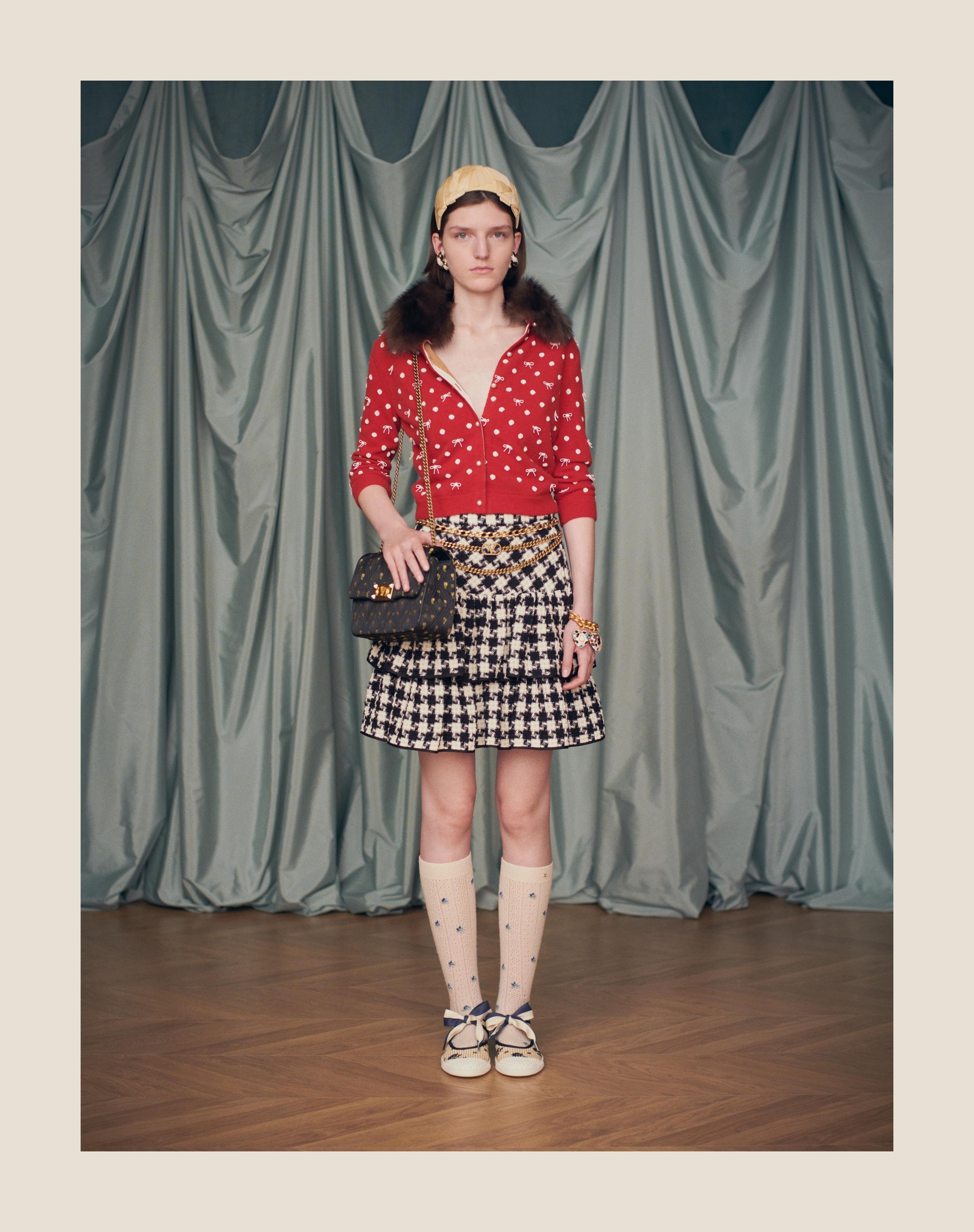 DAMIER LIGHT TWEED SHORTS - 9