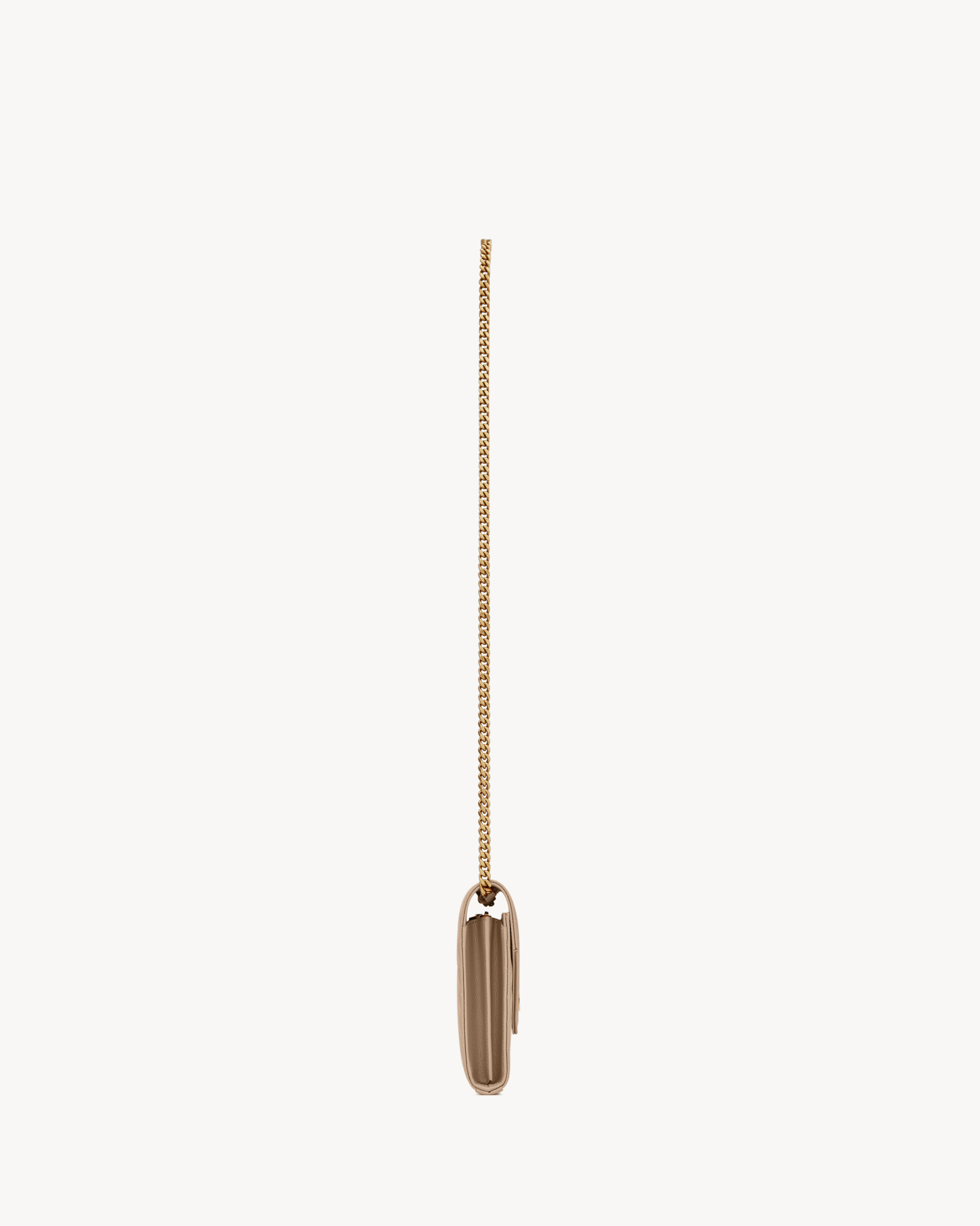 CLASSIC CASSANDRE CHAIN WALLET IN GRAIN DE POUDRE LEATHER - 4