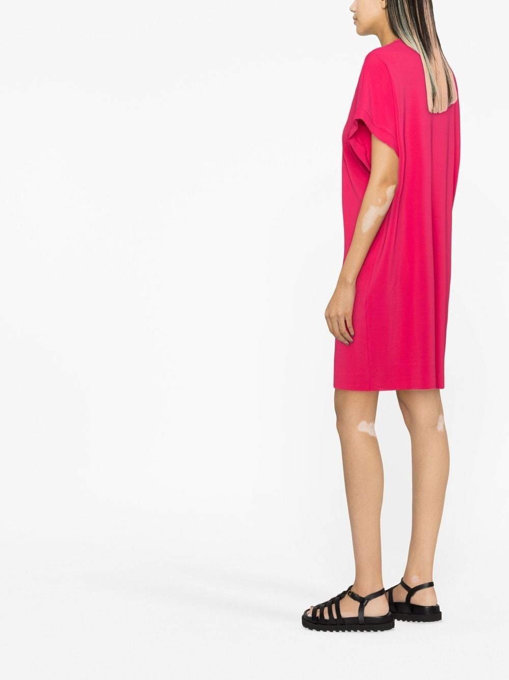 V-neck tunic dress - 4