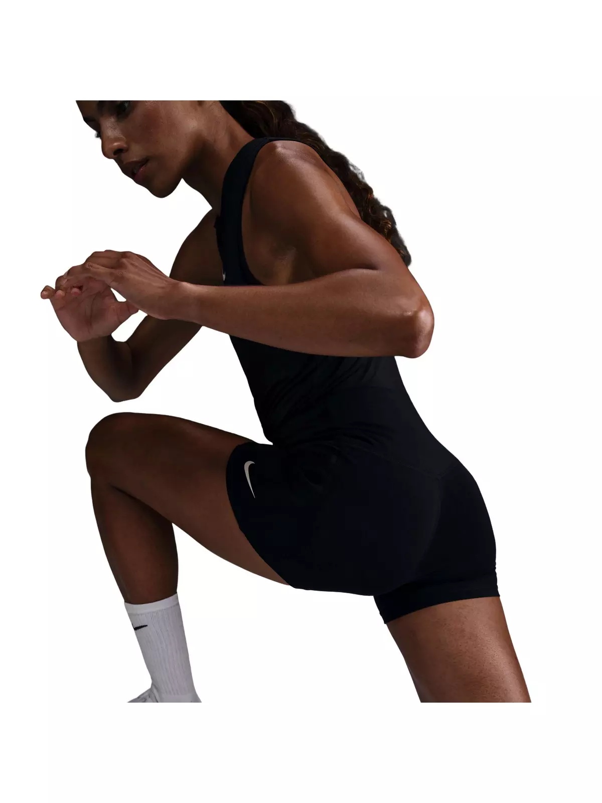 Women's Court Dri-Fit Ball Short-Black - 2