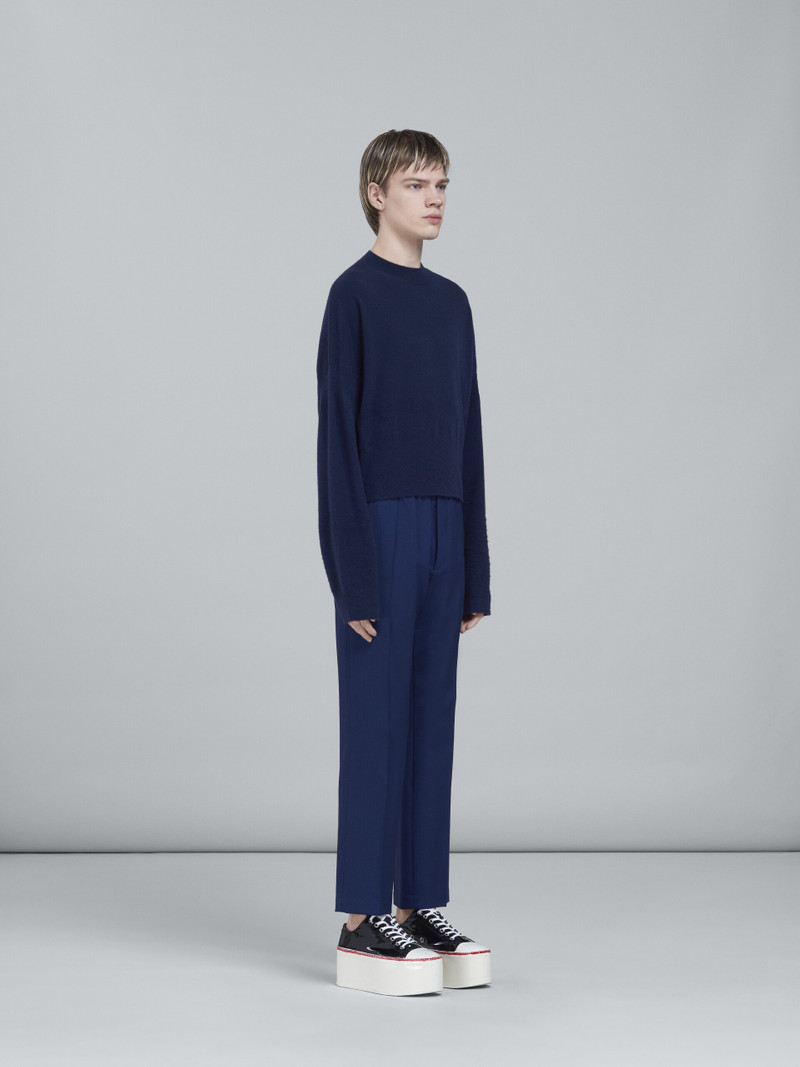 LOGO CASHMERE CREWNECK SWEATER 5