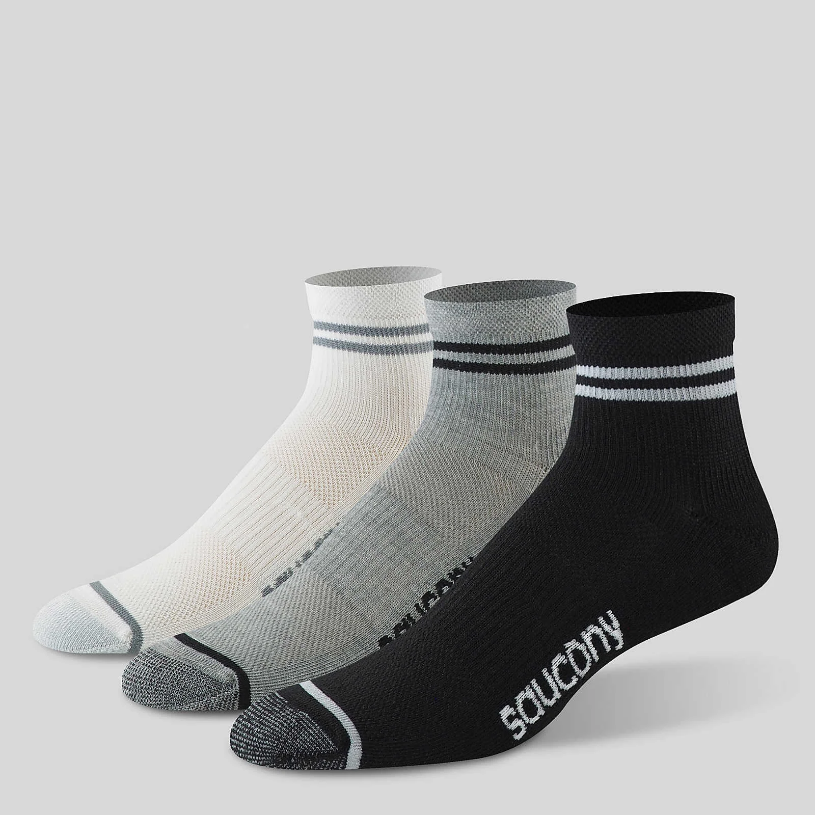 Inferno Quarter 3-Pack Socks - 1