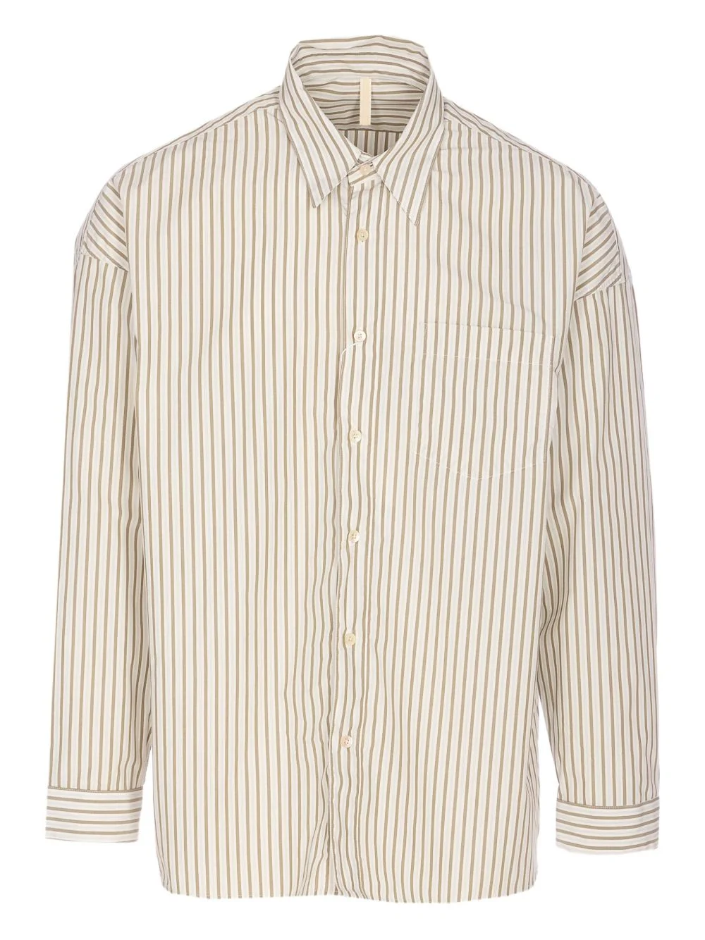 striped pocket shirt - 1
