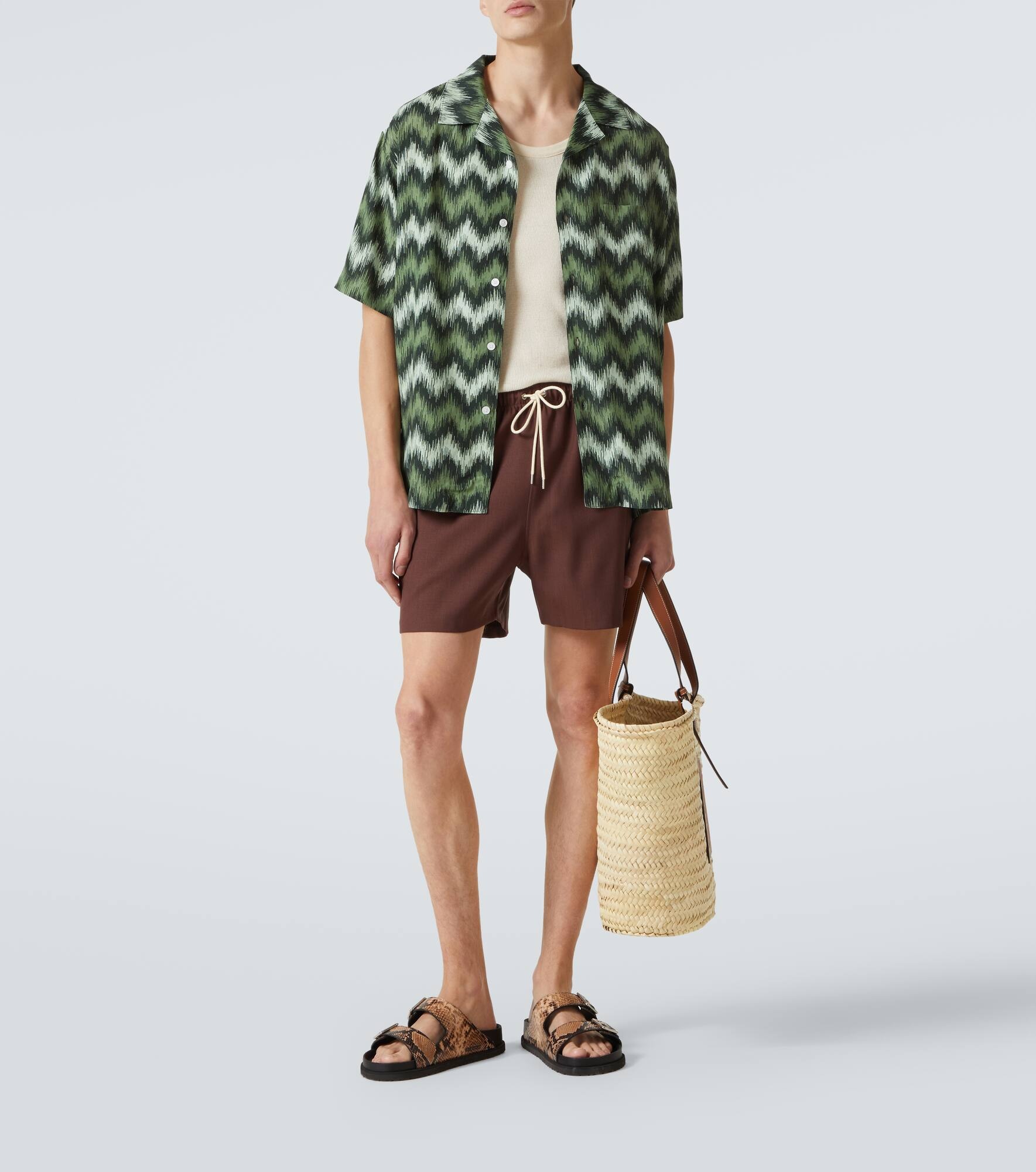 Zig Zag bowling shirt - 2