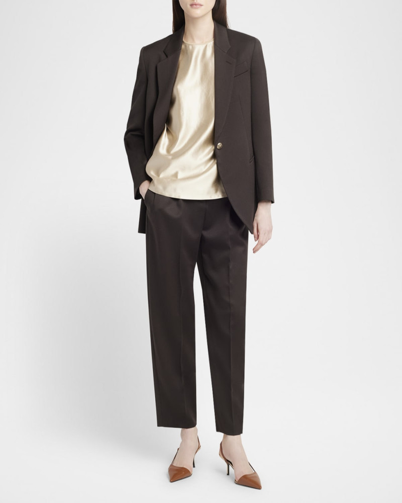 GIORGIO ARMANI Virgin Wool Single-Breasted Blazer outlook