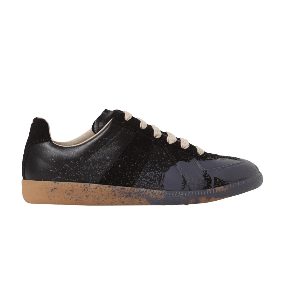 Maison Margiela Replica Low 'Paint Splatter - Black Pewter' - 1
