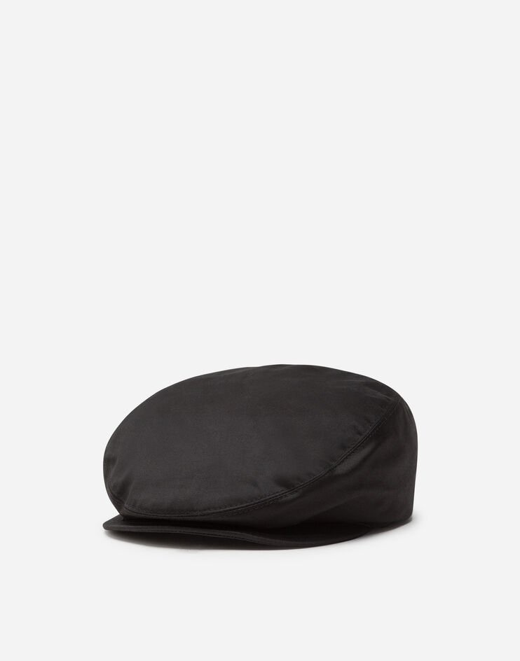 Gabardine flat cap - 1