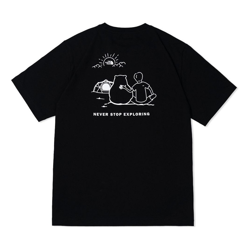 The North Face THE NORTH FACE Short Sleeve T-Shirt 'Black' NF0A88BQ-JK3 outlook