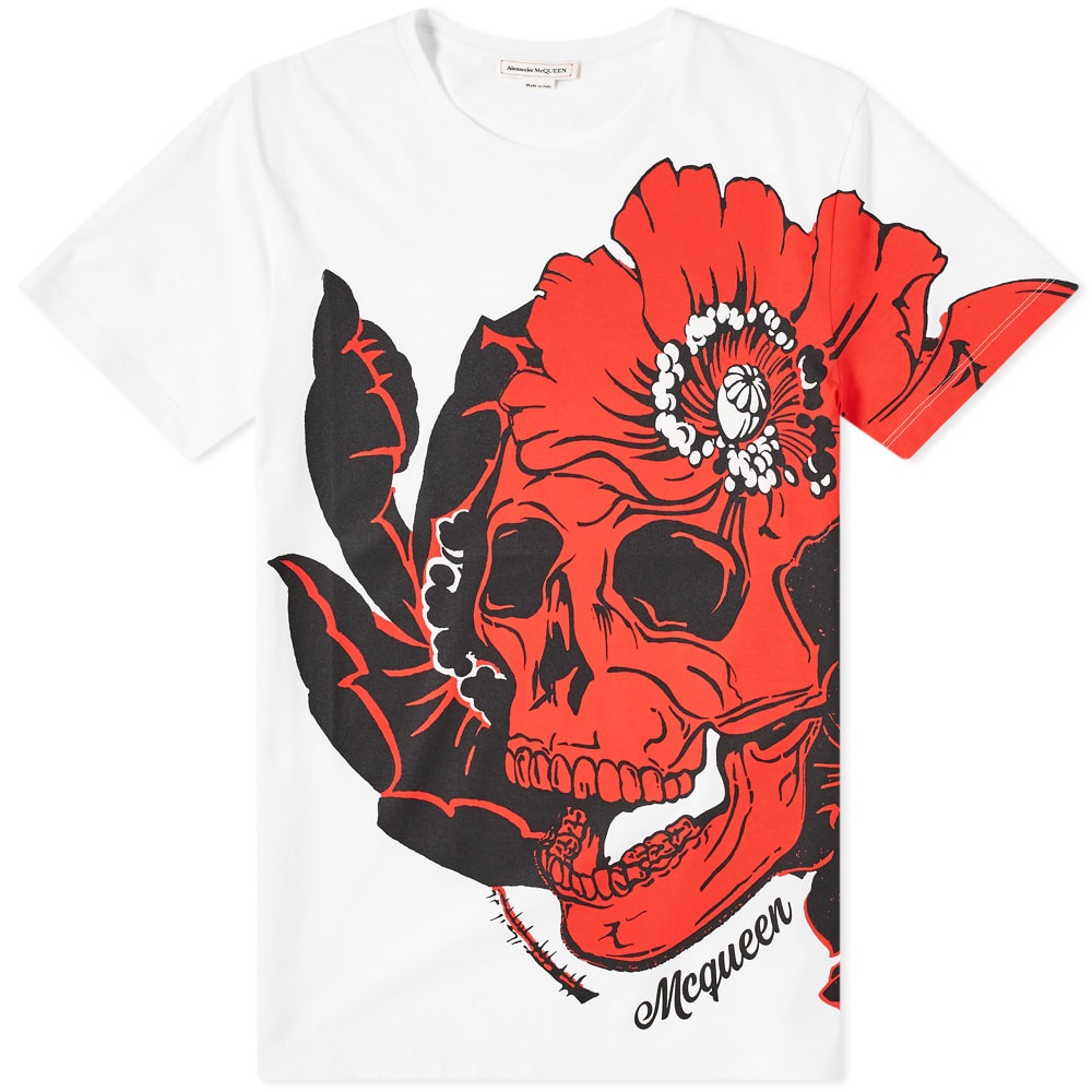 Alexander McQueen Large Skull Tee - 1