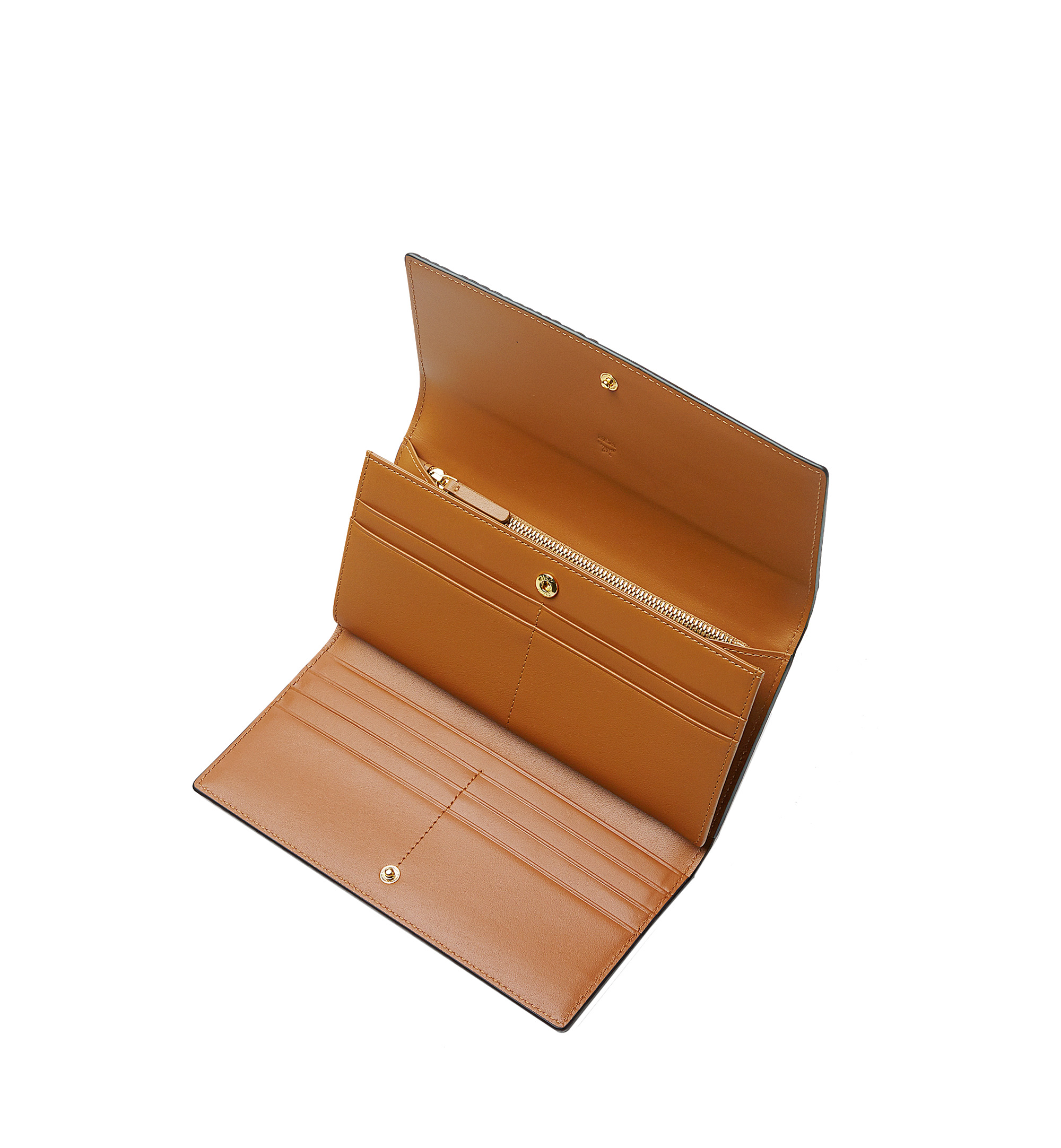 MCM Trifold Wallet in Visetos Original | REVERSIBLE