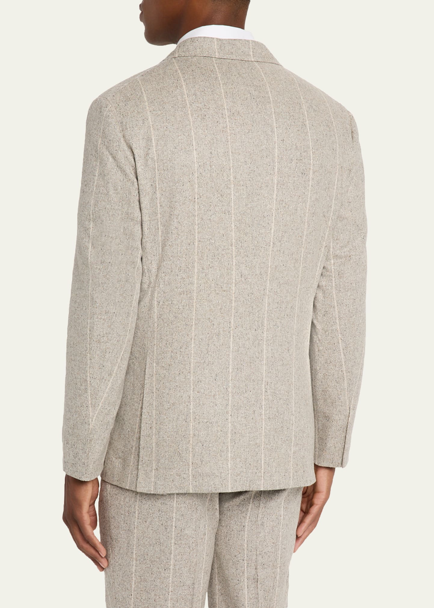 Men's Donegal Chalk Stripe Two-Piece Suit - 6