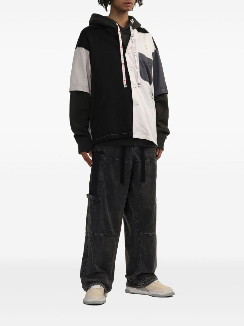 Maison MIHARAYASUHIRO colour-block shirt outlook