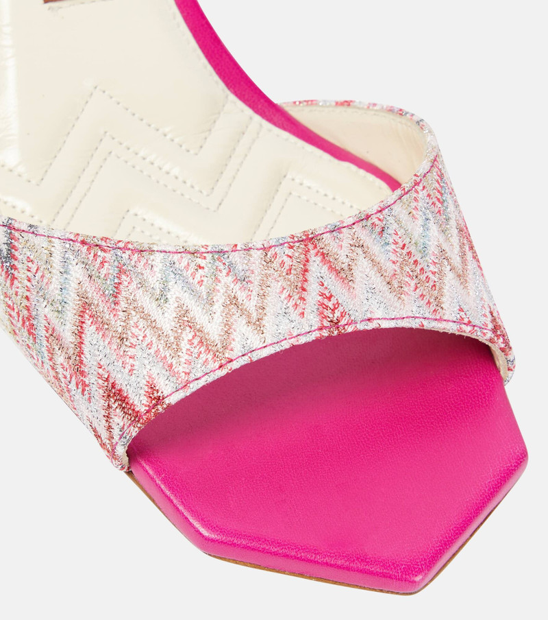 Zig Zag wedge sandals 6