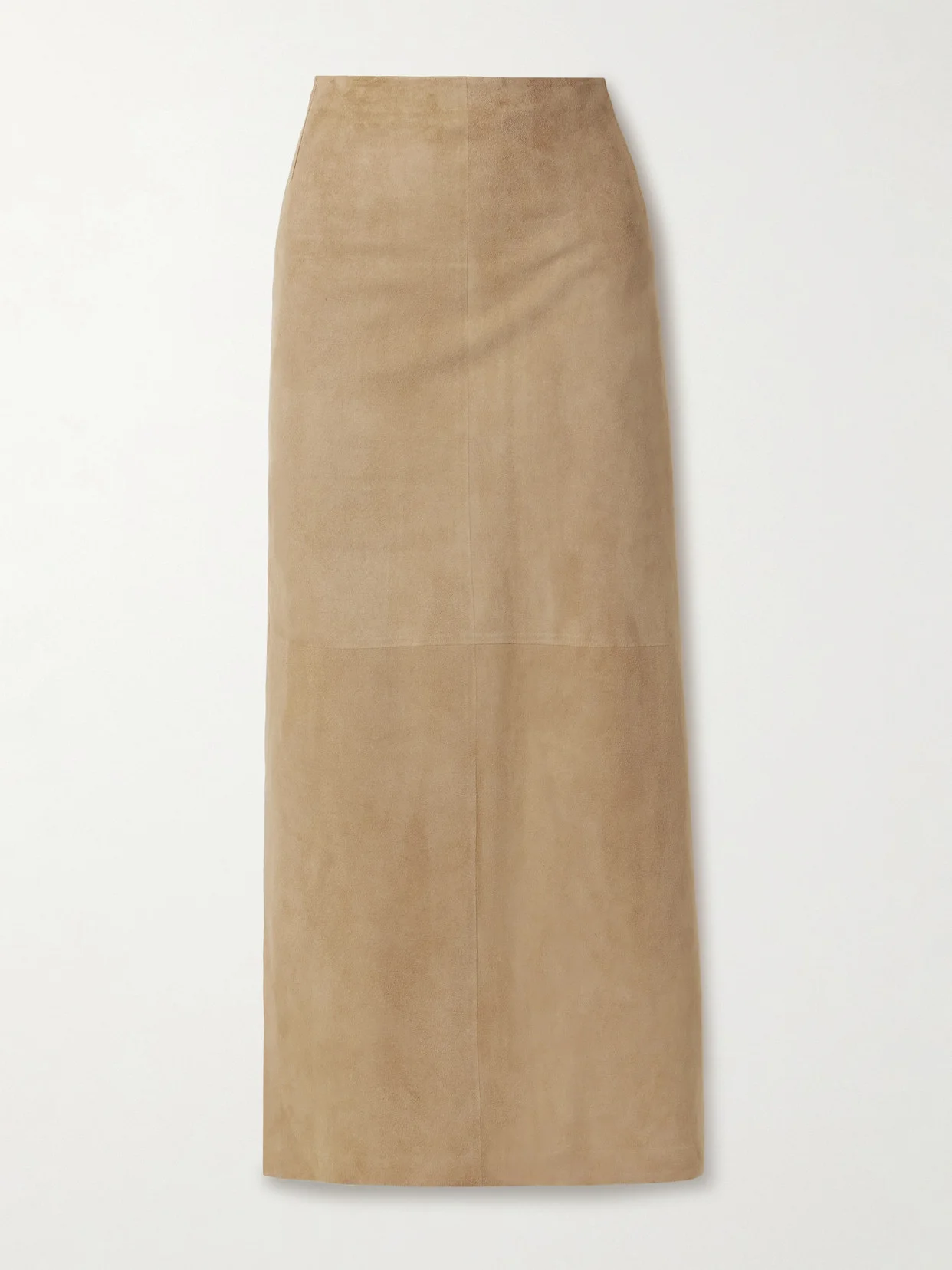 Danas Paneled Suede Midi Skirt - 1