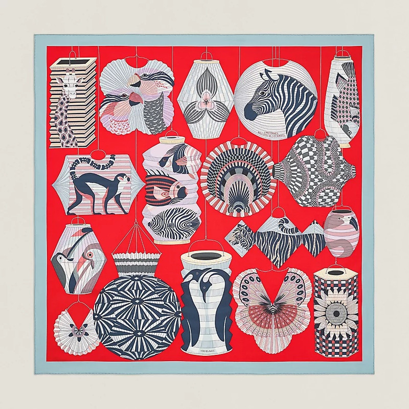 Lanternes, Ballons et Cocardes scarf 90 1