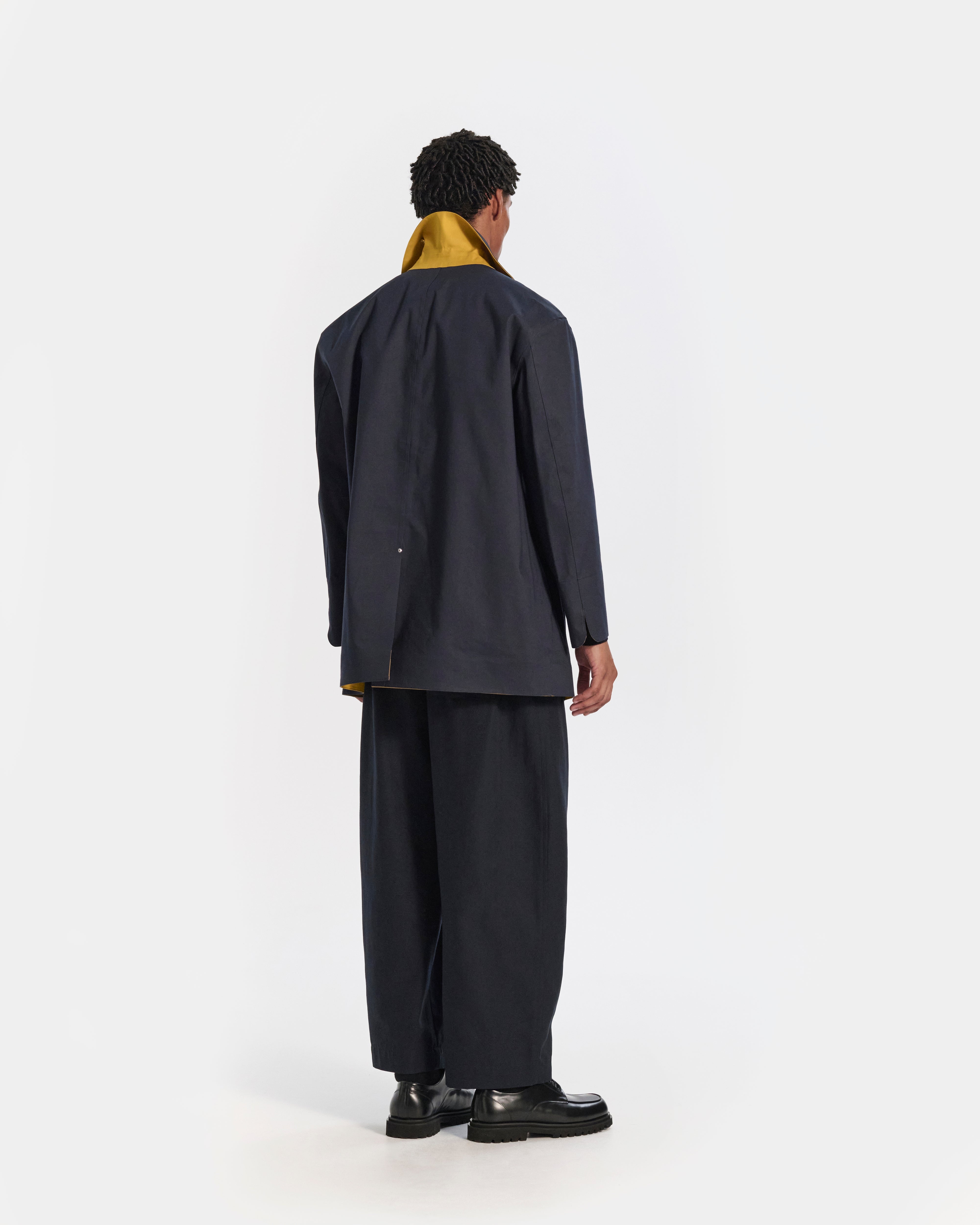 Canonbie Rubberised Double Breasted Coat - 3